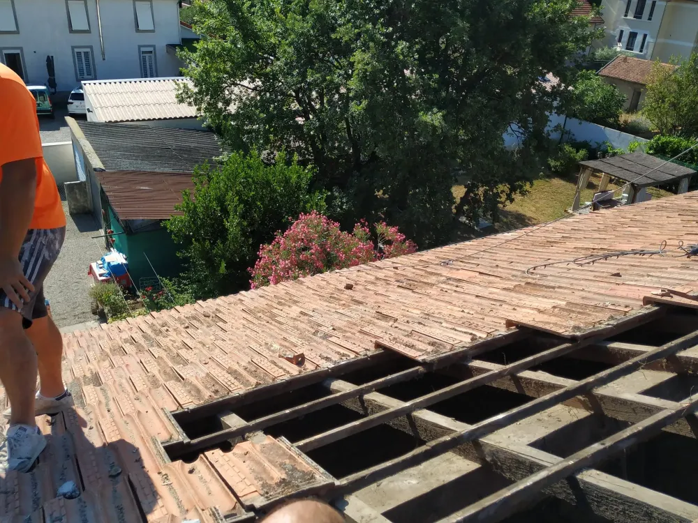 Changement de toiture à Portes les valence - 3